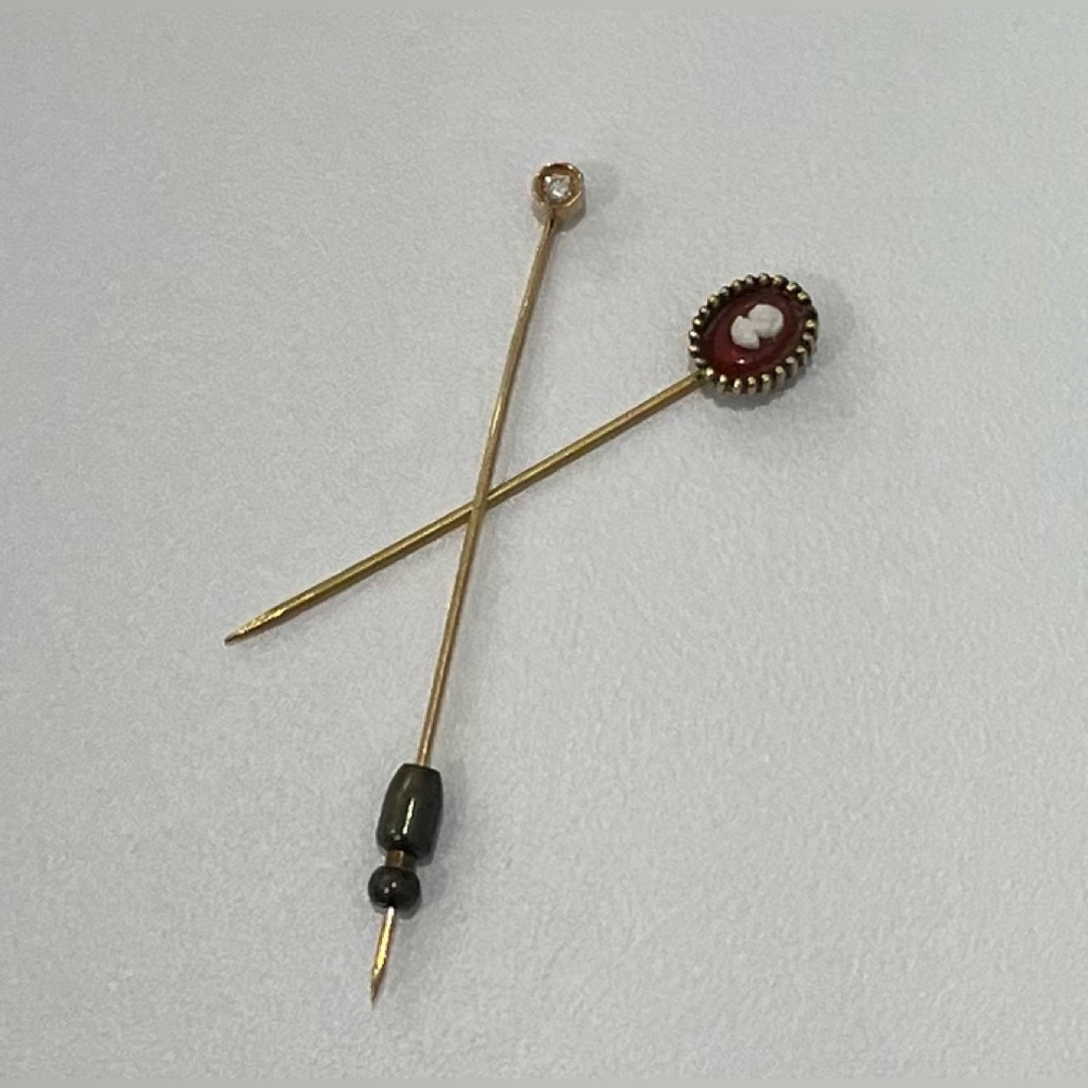 Elegant Vintage Stick Pins (2)